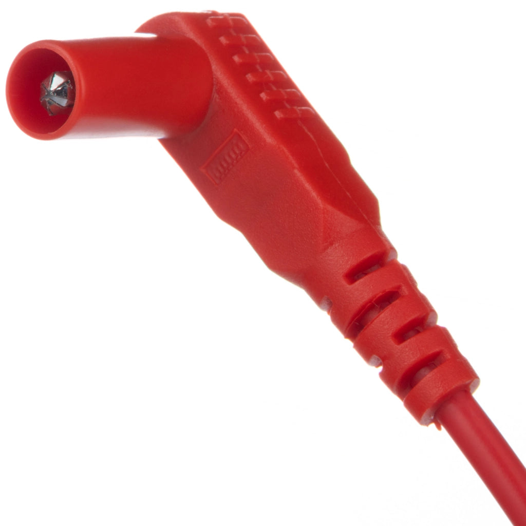 Cavi di Misura per Multimetro 1000V/20A – Punta a Spillo, Isolamento in Silicone | Lunghezza 50 cm, Compatibile con SMD