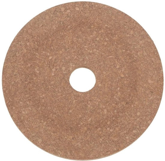 Piastra di sollevamento idraulico con disco di attrito - Compatibile con John Deere 320/330/340/420/430/435/440 - Gomma sigillante - Diametro 0,5 cm - Diametro esterno 7,6 cm - Diametro foro centrale 1,3 cm - Disco di attrito