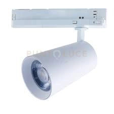 FARO BINARIO LED KONE BIANCO 30W 3000LM CCT CRI90 BLUETOOTH SIG MESH 15X24,5X10CM