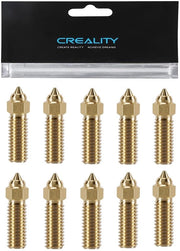 Spazzole Spray 0,4 mm - 10 Pezzi - Ottone - Alta Velocità - Compatibili con K1/K1 Max/CR-M4 - Interno Liscio - Nozzoli