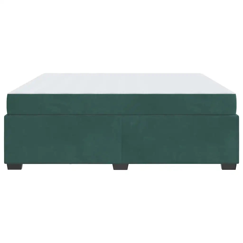 Struttura del letto Verde Scuro 180 x 200 cm Tessuto 3399305