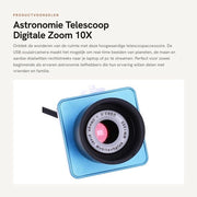 Accessorio per Telescopio - Zoom Digitale 10X - Oculare USB - Compattibile - Accessorio per Telescopio - Ideale per Appassionati di Astronomia - Adatto per Utilizzo con...