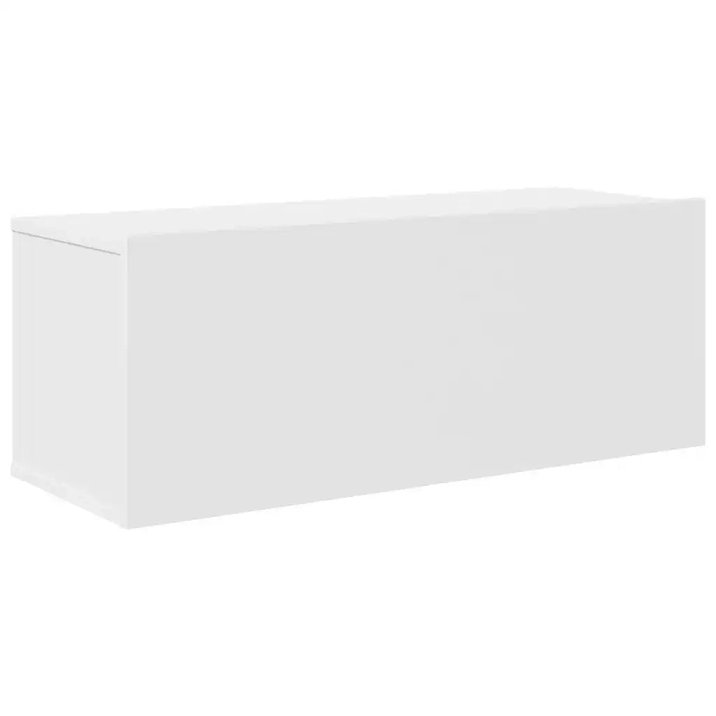 Set di Mobili Porta TV 7 pz Bianco in Legno Multistrato