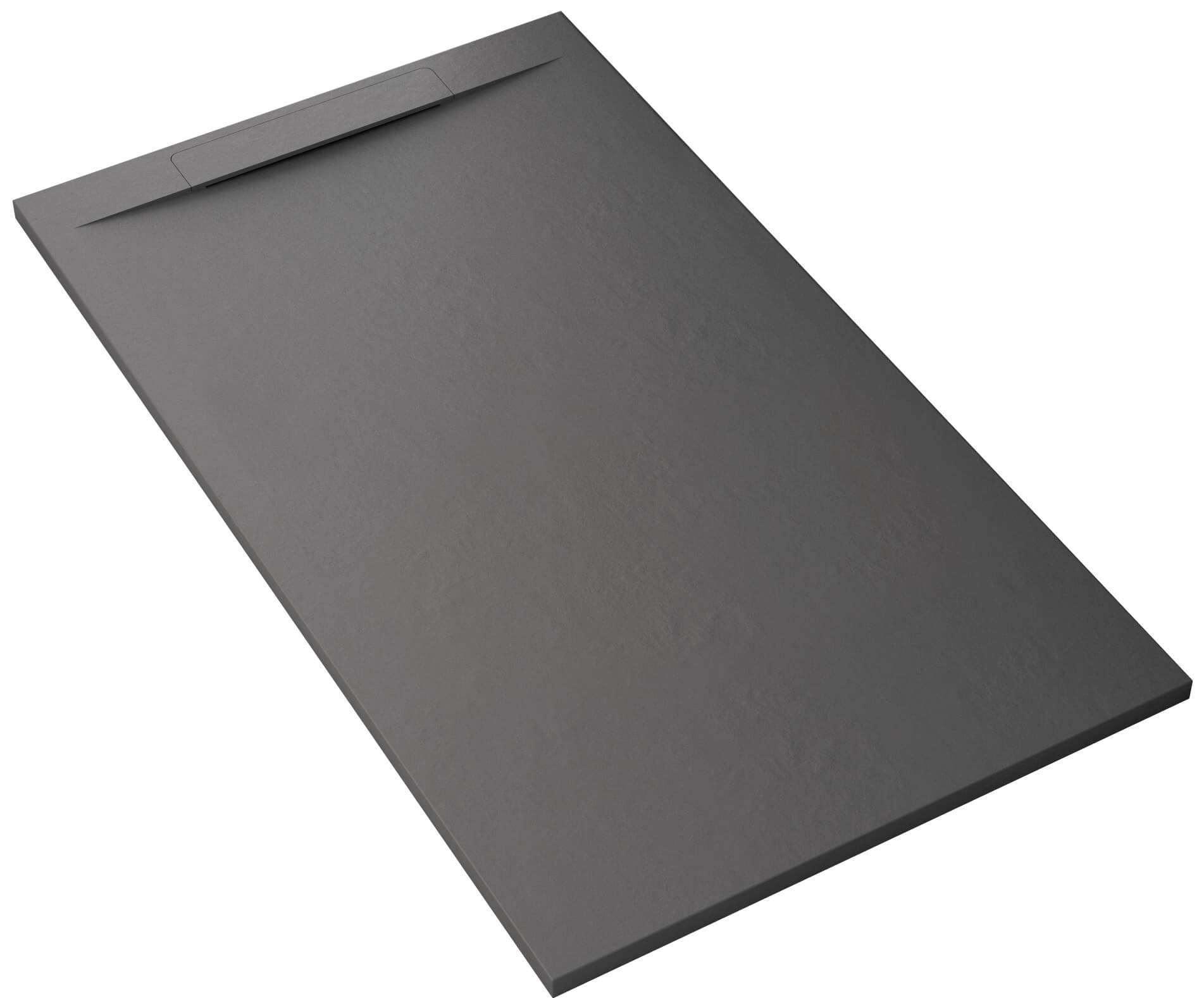 Piatto Doccia in Pietra 80x190 cm Bonussi Ardesia Calcutta Antracite