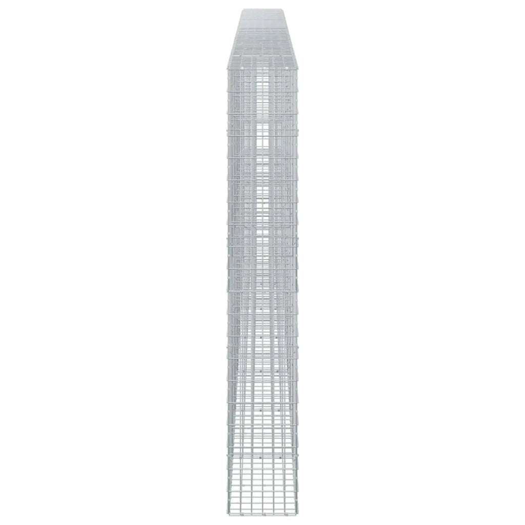 Gabione con Filo da 3,5 mm e Rete da 5x10 cm 700x30x200 cm 3462776