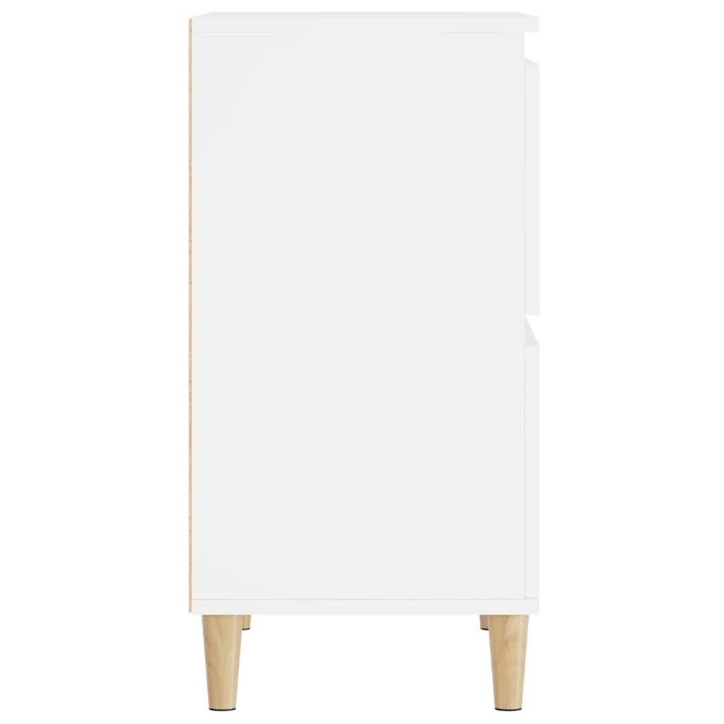 Buffet credenza cassettiera mobiletto mobile contenitore organizer per cucina soggiorno salotto 60 x 35 x 70 cm legno ingegnerizzato bianco 02_0030354
