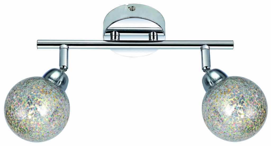 Candellux Kaleidoscope 92-61560 Plafoniera 2xG9 cromo multicolore