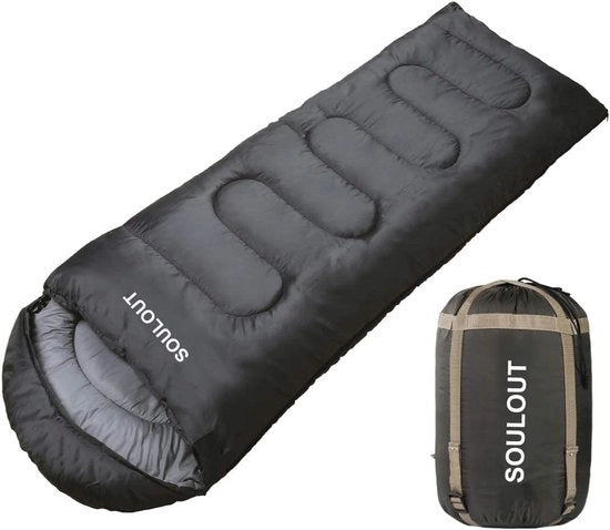 Sacco da campeggio leggero 4 stagioni - Impermeabile e portatile per campeggio e trekking