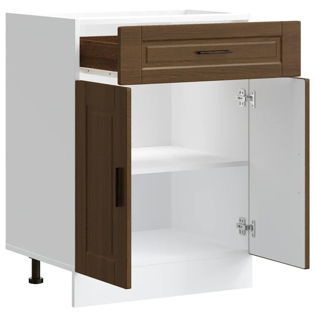Base da Cucina Porto Rovere Marrone in Legno Multistrato