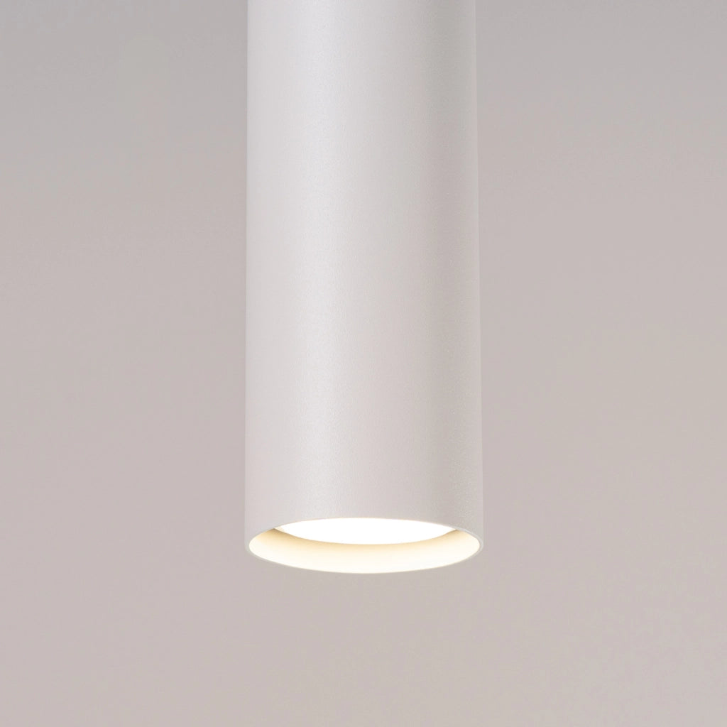 Lampada sospensione moderna bianca 2 tubi GU10 MODENO