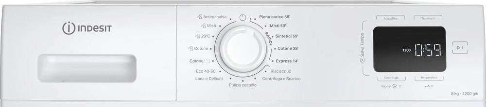 Indesit Lavatrice a libera installazione IM 862 MY TIME IT - IM 862 MY TIME IT