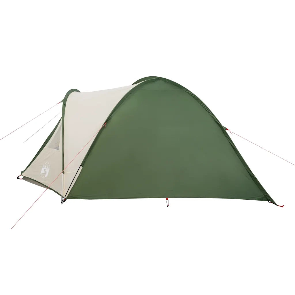 Tenda da Campeggio a Cupola per 4 Persone-Tenda per Escursionismo Verde Impermeabile 318296