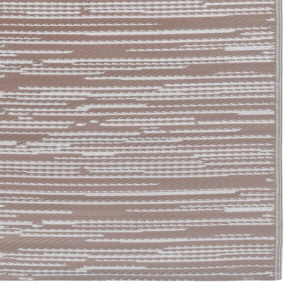 Tappeto da Esterni ARAKIL Marrone 190x290 cm in PP 310443