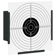 vidaXL Trappola per pallini Nero 17 x 17 cm Acciaio