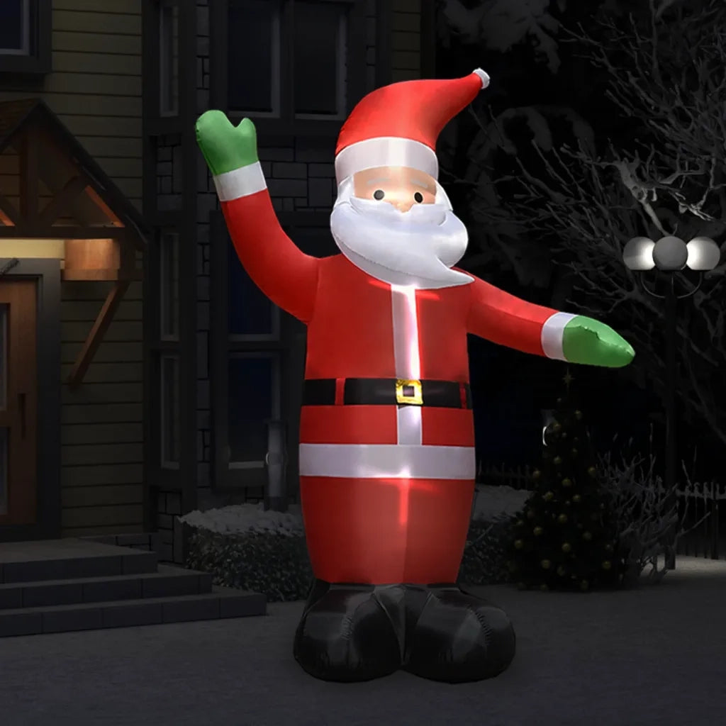 Babbo Natale Gonfiabile Decorazione Natalizia con LED IP44 3 m CFW6178672