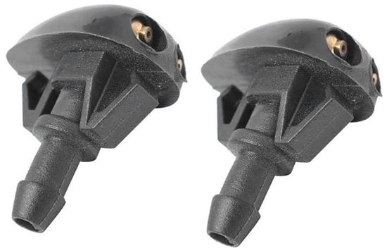 Set di Spugne per Vetro - Adatto per Nissan - Lavavetri - Nero - Numero di Riferimento 289313S500 - 2 Pezzi - Sparatore