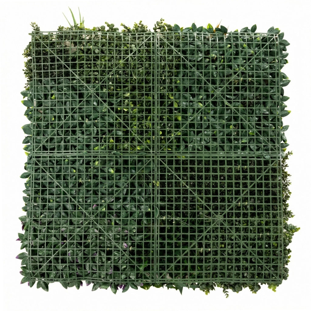 Seto Artificiale Hiedra 1x1 m ¨C Zephmum ¨C Verde per Balcone e Giardino