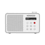 Radio kenwood cr m25dab w dab+ automatic safety alert white e silver