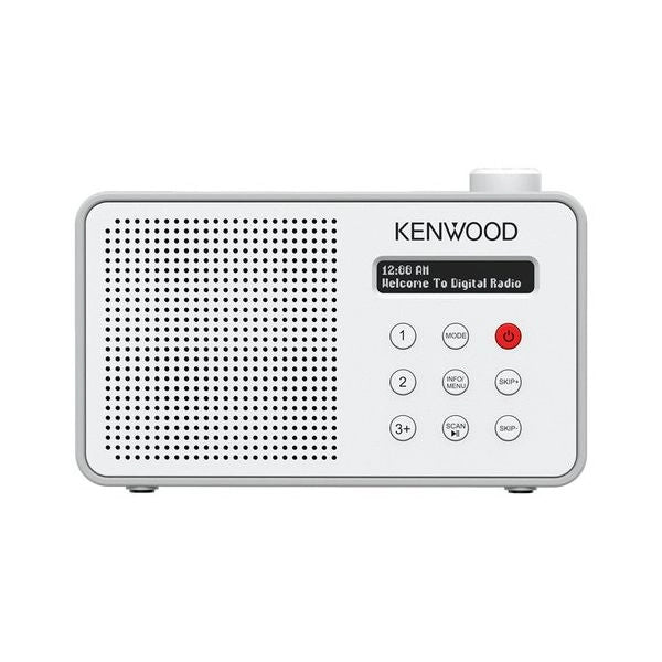 Radio kenwood cr m25dab w dab+ automatic safety alert white e silver