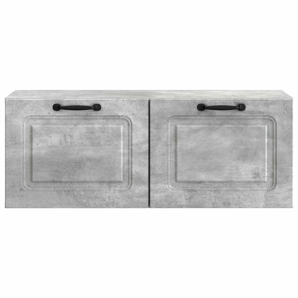 Mobile Porta TV da Muro Grigio Cemento 78,5 x 31 x 30 cm 899398