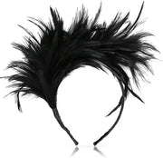 Benda per capelli elastica - accessori per capelli per carnevale - cappello per capelli anni '20 - costume - festa - design elegante - accessorio per capelli