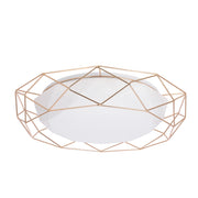 Plafoniera LED 24W cestello oro 43 cm Sven Candellux