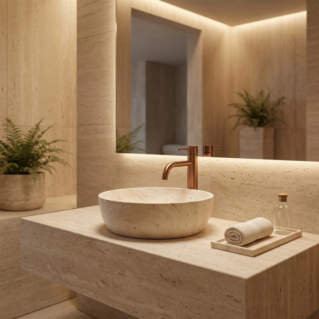 Lavabo Da Appoggio Rea Amelia Saturn 48