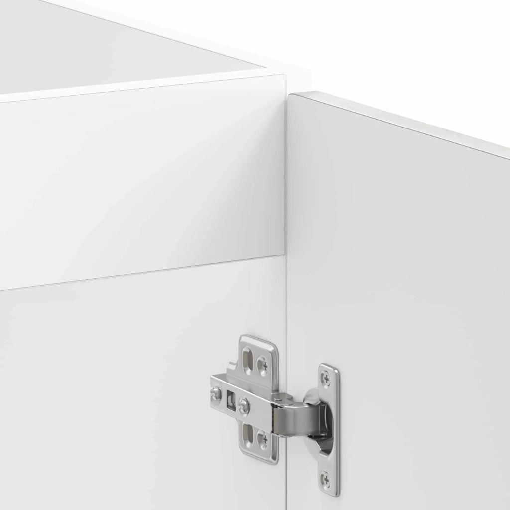 Mobiletto per lavabo Porto 2 pz Grigio 80 x 46 x 81,5 cm 3315025