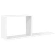 Scaffali flottanti Bianco 80 x 15 x 30 cm Legno ingegnerizzato 8012316