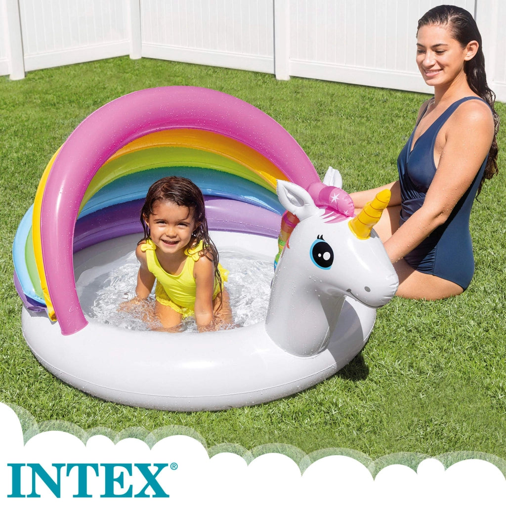Piscina Gonfiabile Intex Unicorno 127 x 102 x 69 cm