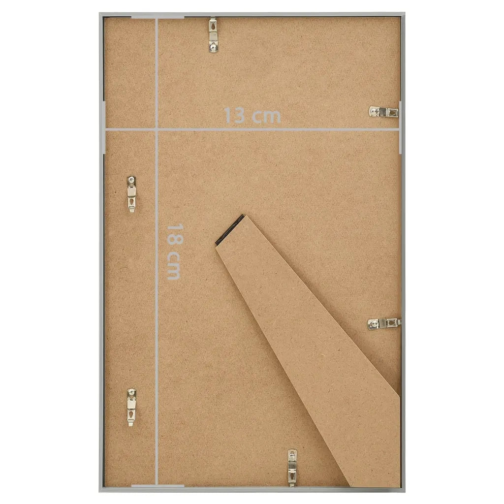 Cornici Foto Collage 3 pz per Tavolo Argento 13x18cm in MDF cod mxl 60866