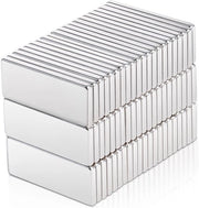 Set di Magnetini Neodymium 60 pezzi - Magnetini Forti - Magnetini per Tavolo Magnetico - Magnetini per Frigorifero - Magnetini per Ufficio - Dimensioni 20 x 8 x 1,5 mm