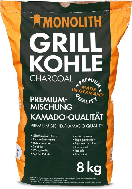 Carbone da barbecue 8kg per una esperienza perfetta