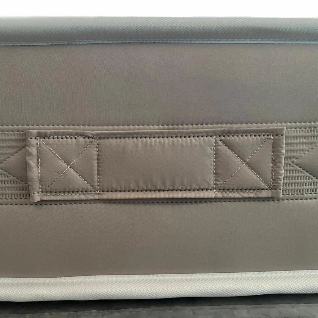 Kit rete ortopedica e materasso in memoy foam matrimoniale 160x190 Finlandia H22, cuscini inclusi - Comprarredo