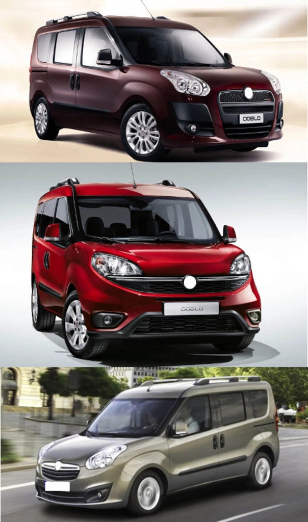 146B-407020 - Tappeto gomma baule - Fiat Doblò Panorama dal 2010 al 2021 , Opel Combo D Tour dal 2012-2018, modello L1