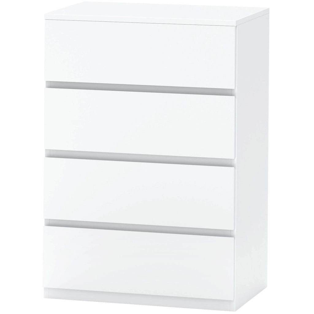Cassettiera 4 Cassetti ¨C Zephmum ¨C Bianco 55x33x80