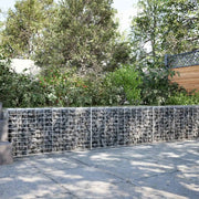 Gabione con Filo da 5 mm e Rete da 5x10 cm 250x20x50 cm 3464519