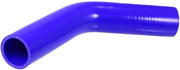 Silenzioso Slang a 45 Gradi di Curvatura - Connettori Universali - Diametro Interno 40mm - Lunghezza 150mm - Blu - Materiale Resistente - Slang di Raffreddamento
