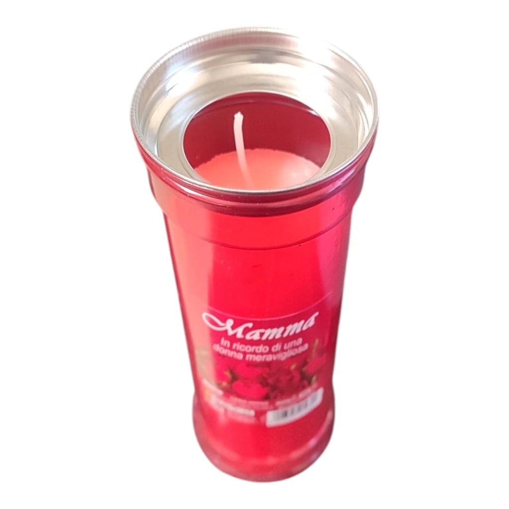 CERO LUMINO VOTIVO H18 CM PER MAMMA