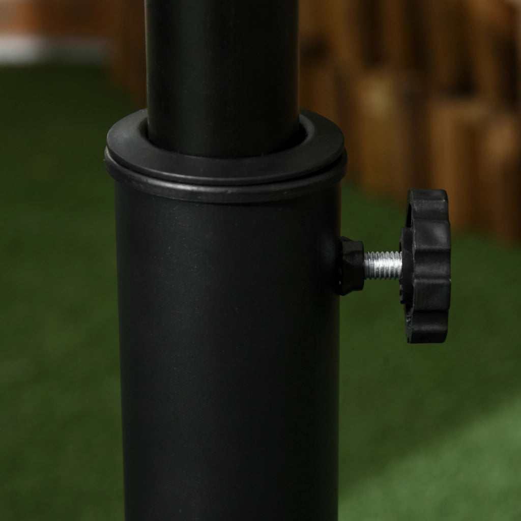 Base per Ombrellone Rotonda 25 kg ¨C zephmum ¨C Cemento ?33 mm ?38 mm ?48 mm