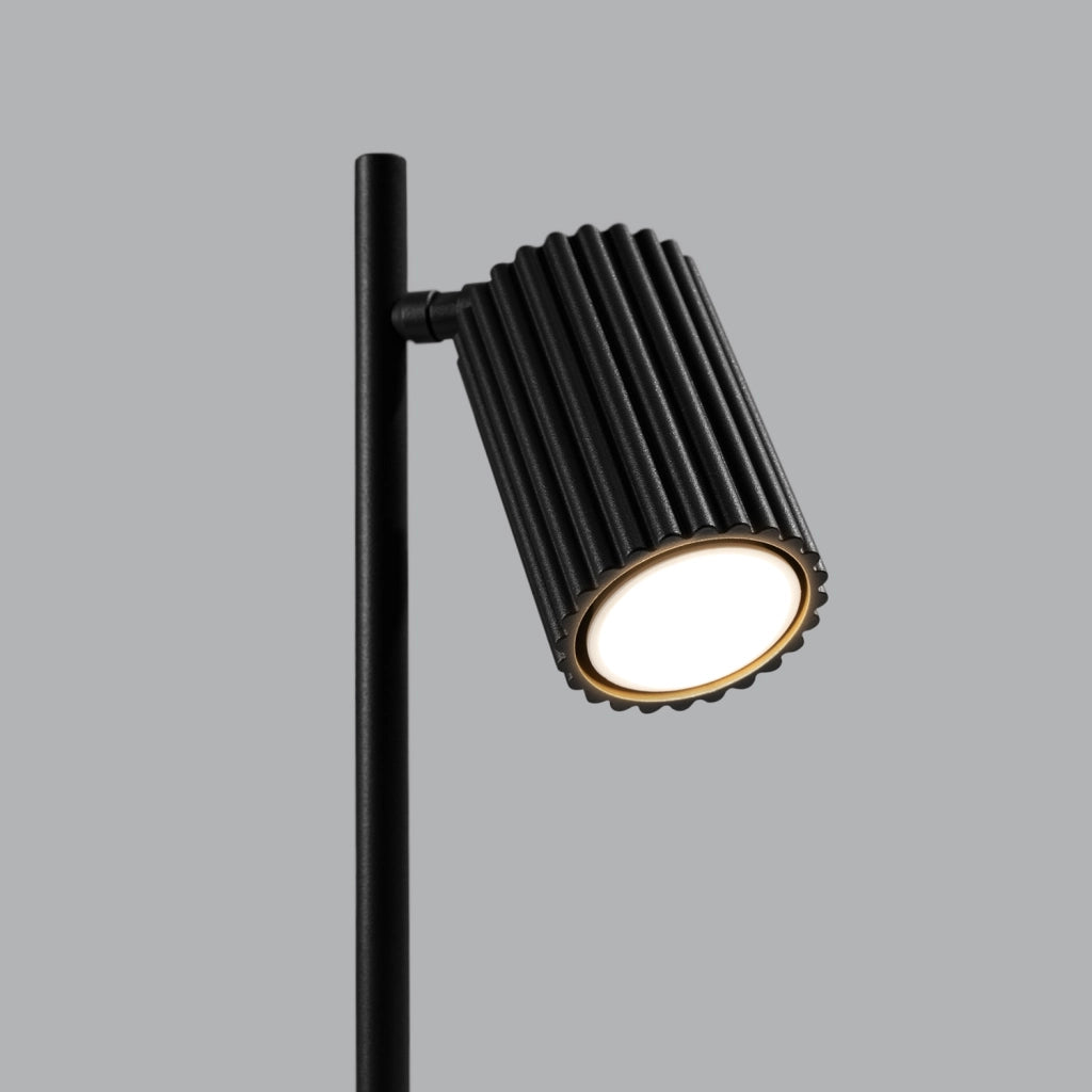 Lampada da scrivania moderna nera GU10 orientabile GRAVIO