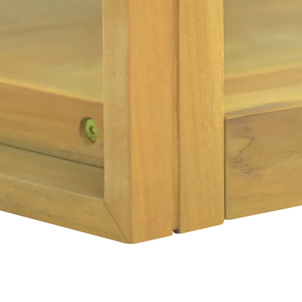 Mobile da Bagno | Armadio da bagno a Parete 60x45x35 cm in Legno Massello di Teak