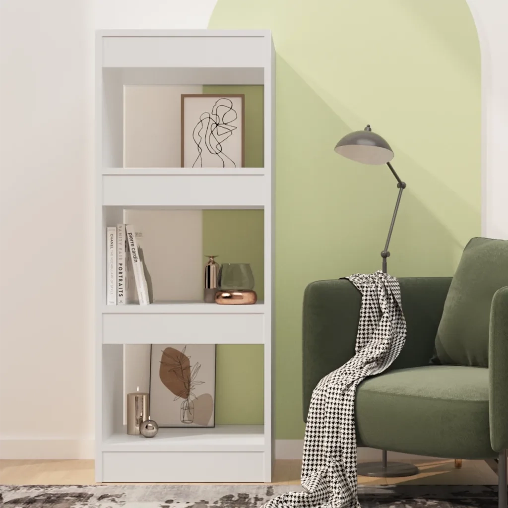 Libreria/Divisorio Bianco 40x30x103 cm in Truciolato cod mxl 11872