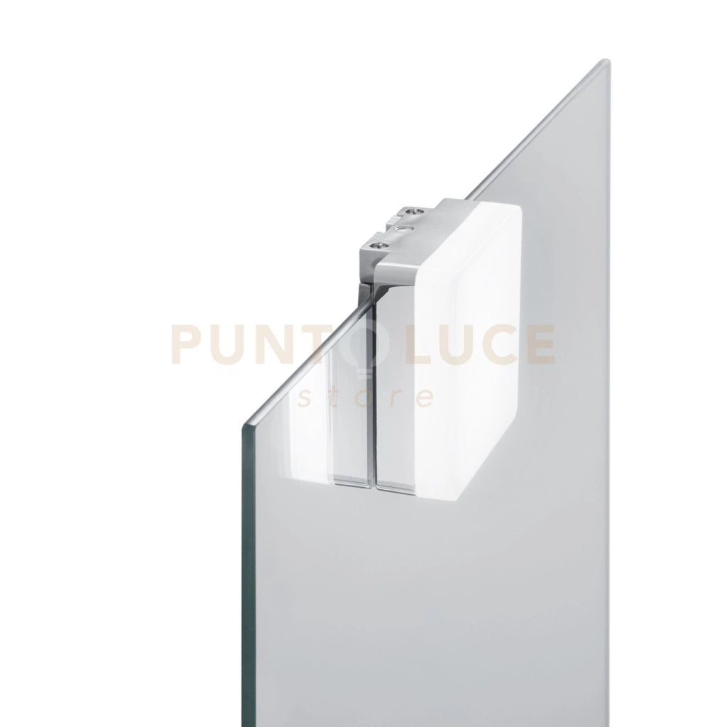 APPLIQUE LED DIVA CROMO QUADRATO 4W 460LM 3000K IP44 7,5X7,5X3,4CM