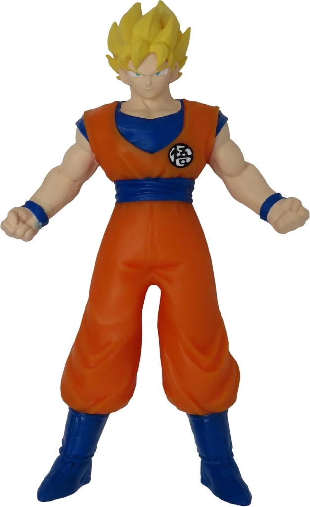 Monsterflex Super Sayan Goku  Dragon Ball, bambola super estensibile ed elastico, 25 cm,Diramix,Eta 4+