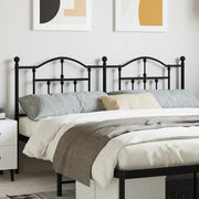 Testiera di Ricambio in Metallo Nero 160 cm 353474