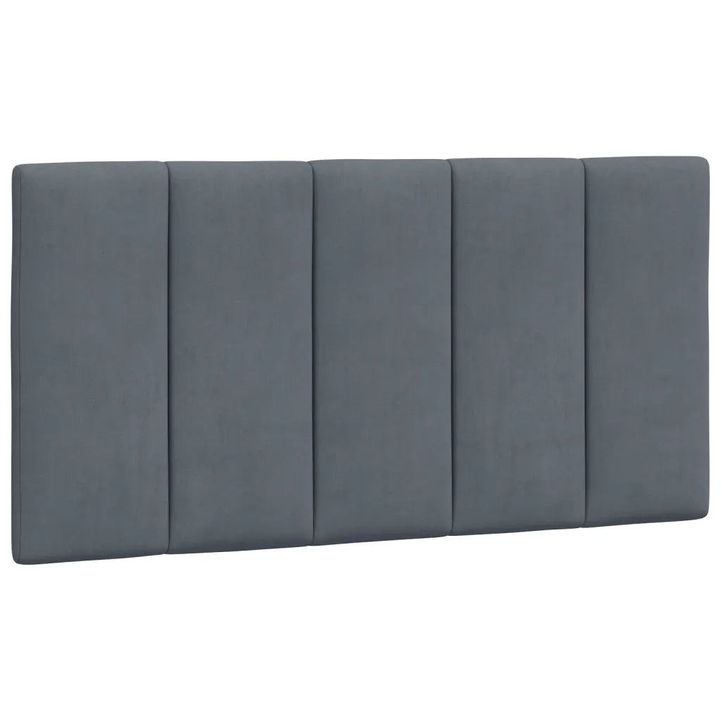 Giroletto con LED senza Materasso Hanko Grigio Scuro 100x203 cm in Velluto 3213808
