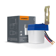Sensore crepuscolare Videx da parete esterno IP44 6A 230V