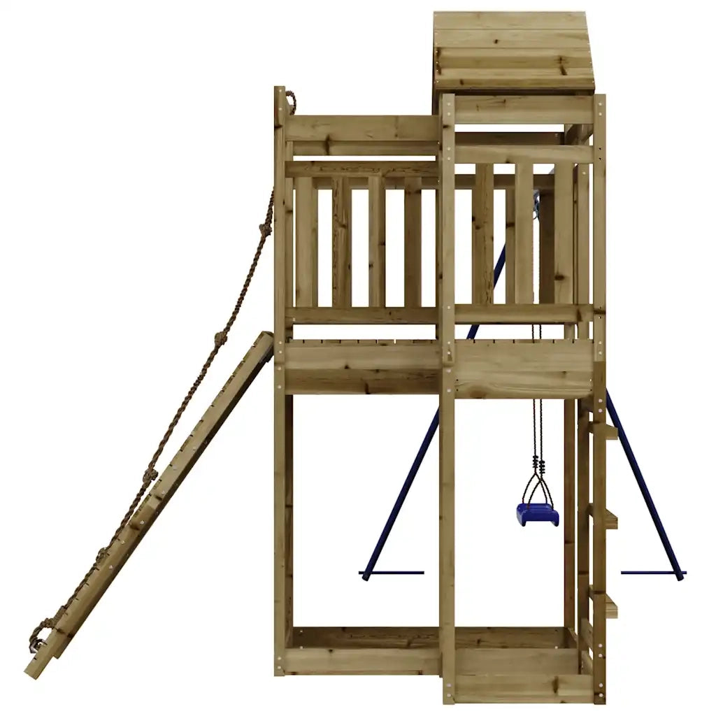 Set da Gioco da Esterno in Legno di Pino Impregnato 3156879