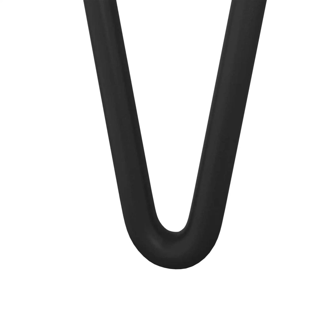 Piedino per mobili 2 pcs Nero 54,1 x 54,1 x 100 mm Ferro